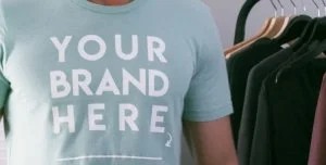 T-Shirt für Markenmarketing